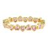 PINK STRETCHY HEART BRACELET