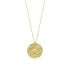 ROUND COIN EYE NECKLACE