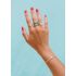 ALL EYES ON YOU RING-NAVY BLUE