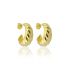 CROISSANT EARRING