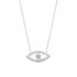 EYE OF LOVE NECKLACE-MOTHER OF PEARL