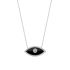 EYE OF LOVE NECKLACE-BLACK ONYX