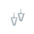 DANGLING V EARRING