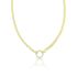 HALF CHAIN HALF SNAKE CHAIN CHOKER