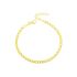THIN LINKED CHAIN BRACELET