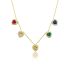 DANGLING HEARTS NECKLACE