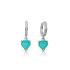 DANGLING ROXY EARRING-SILVER
