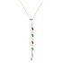 ENAMEL EYES LARIAT NECKLACE