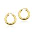 TUBE HOOP EARRING