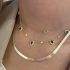 TINY LOVE NECKLACE-GOLD-Gold