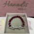 HANADI’S BEADED BRACELET-MAROON
