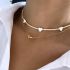TINY LOVE NECKLACE-GOLD-Gold