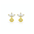 LOTUS-EYE EARRING