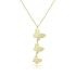 THREE BUTTERFLIES NECKLACE