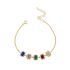 FIVE RAINBOW STONES BRACELET