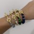 HANADI'S GOLD BEADED BRACELET-1