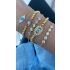 BAGUETTE STONES BRACELET