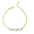 MULTI SHAPE STONES BRACELET