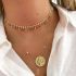 DANGLING RAINBOW CHOKER