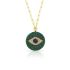 GREEN EYE NECKLACE
