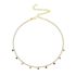 ROUND RAINBOW TENNIS CHOKER