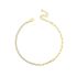 HALF TENNIS HALF CHAIN BRACELET