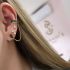 STUD CUFF EARRING