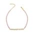 PINK BEADED ANKLET