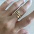 TRIPLE ROW RING