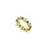 ROUND-MARQUISE CZ ETERNITY BAND