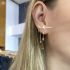 GOLD CHAIN EARRING
