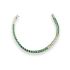 GREEN OMBRE TENNIS BRACELET