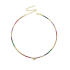 RAINBOW TENNIS CHOKER WITH A STAR