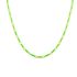 NEON GREEN CHAIN NECKLACE