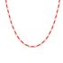 NEON PINK CHAIN NECKLACE