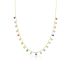 DANGLING BABY ENAMEL HEARTS NECKLACE