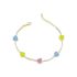 ENAMEL PASTEL HEARTS BRACELET