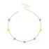 PASTEL ENAMEL HEARTS CHOKER