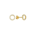 ROUND STUD EARRING