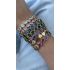 PINK STRETCHY HEART BRACELET