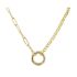 LONG CHAIN NECKLACE WITH LOCK